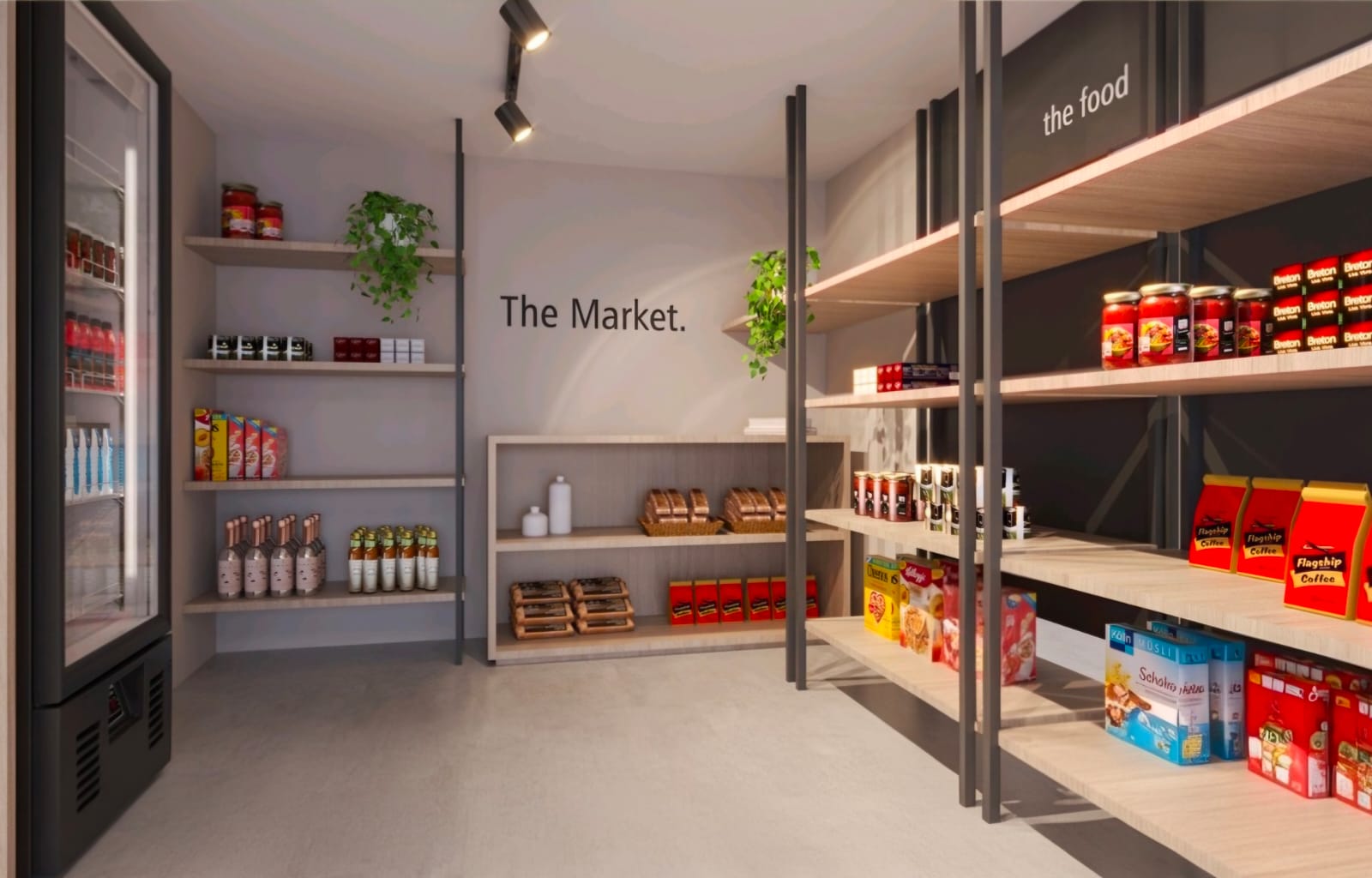 Mercadinho autônomo e conveniente